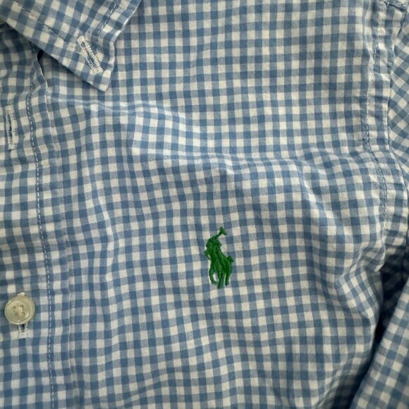 Ralph Lauren Boys Dress Shirt - Size 4t. Barely worn & in perfect condition! - Picture 2 of 3